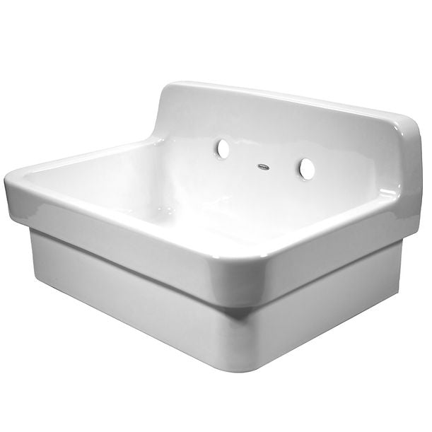 Nantucket 23.5" High Density Ceramic Utility/Laundry/Bar/Kitchen Sink