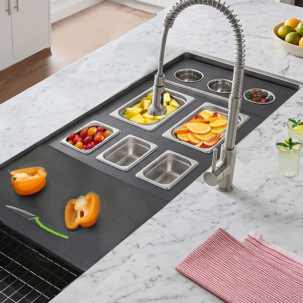 Nantucket - Black HDPE Cutting Boards Designed To Work With ZR/SR-PS-3220,SR/ZR-PS-3620, SR-PS-6020 Model Sinks