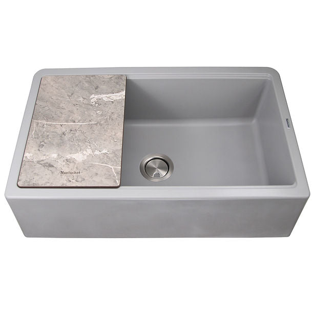 Nantucket - 33" Prep Station Reversible Granite Composite Sink