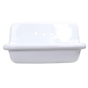 Nantucket Fireclay Utility Sink in all white NS-VCU36