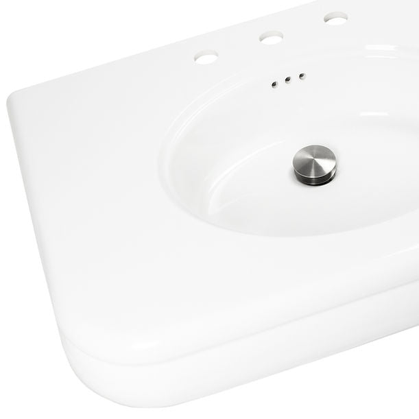Victorian Collection Fine Fireclay 31.5" Wallmount Sink