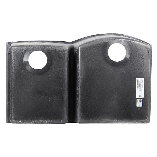 Nantucket 60/40 Double Bowl Undermount Granite Composite
