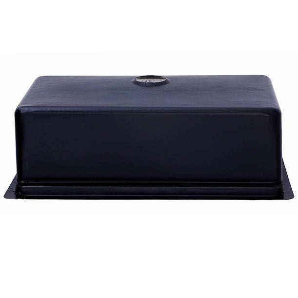 Nantucket Brightwork Collection Hammered Stainless Steel Large Single Bowl Prep Station Sink includes Accacia Cutting Board