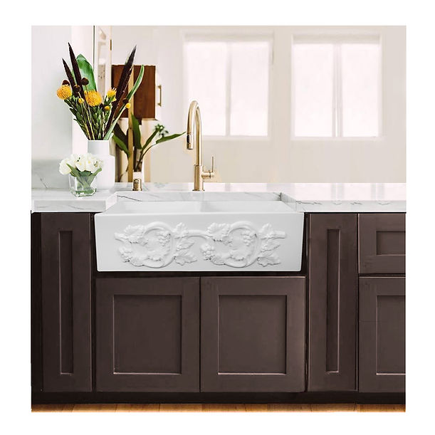 Nantucket Double Bowl Farmhouse Fireclay Sink