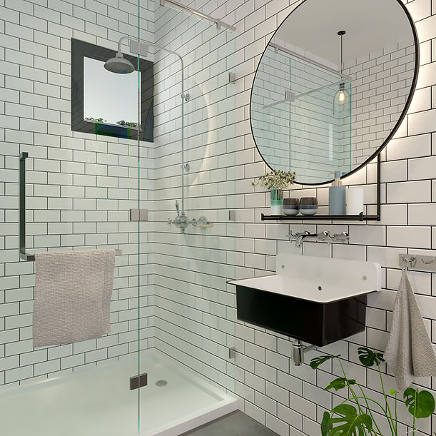 wallmount bucket sink Overflow