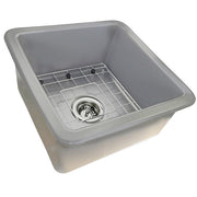 Nantucket Wellfleet-1818GR is glazed in a matte Grey