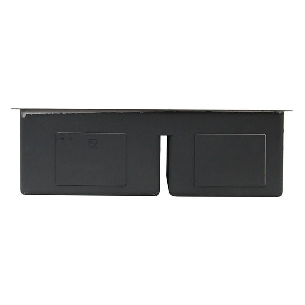 Nantucket Pro Series Large Rectangle Double Bowl Undermount Small Radius Corners Stainless Steel Kitchen Sink