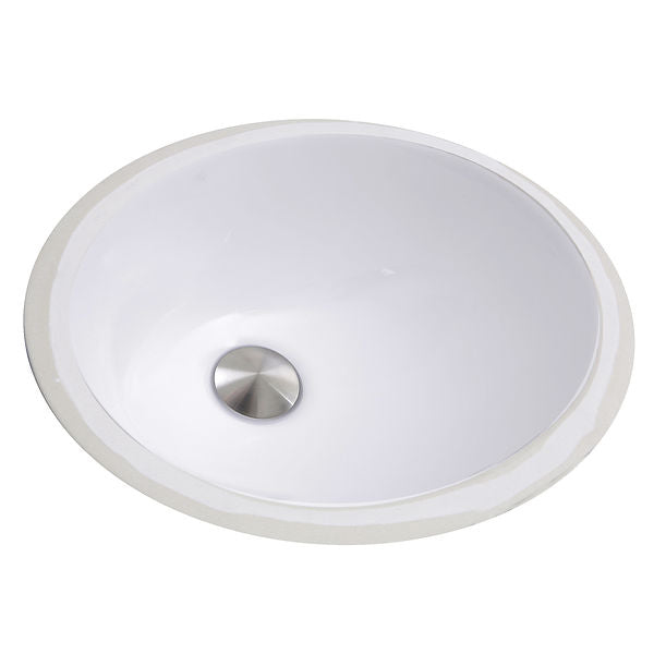 Nantucket 13" X 10" Undermount Ceramic Sink