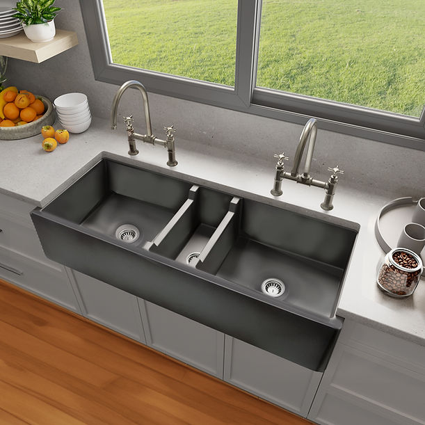 Nantucket Farmhouse Apron Fireclay Sink FCFS4718