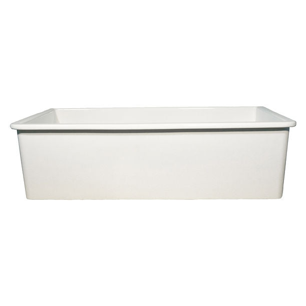 31" Fine Fireclay Double Bowl Dual Mount Sink with 60/40 BowlsIncludes 2 drains.