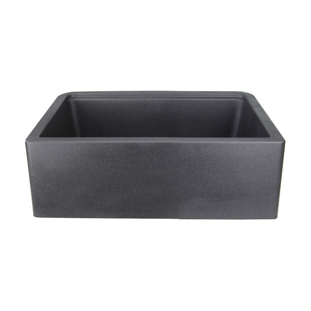 Nantucket 30" Reversible Workstation Granite Composite Apron Sink with Accessory Pack