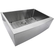 Nantucket Apron302010SR-16 - 30" Pro Series Single Bowl Farmhouse Apron Front Stainless Steel Kitchen Sink