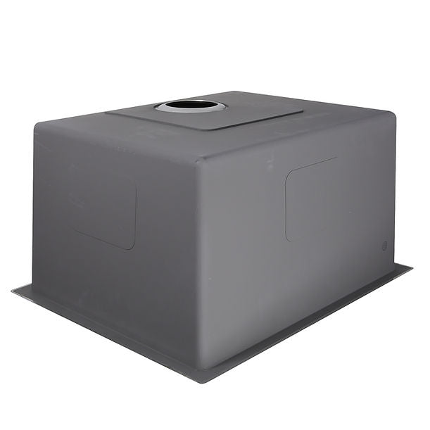 Pro Series Rectangle Single Bowl Undermount Small Radius Corners Stainless Steel Kitchen Sink  