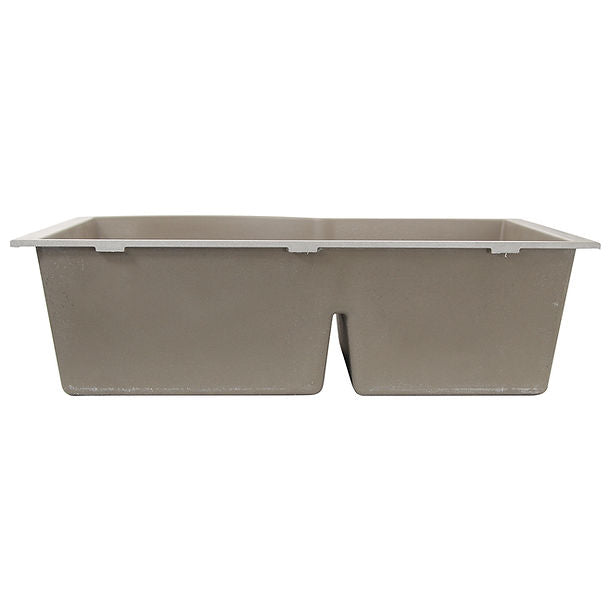 Nantucket 60/40 Double Bowl Undermount Granite Composite