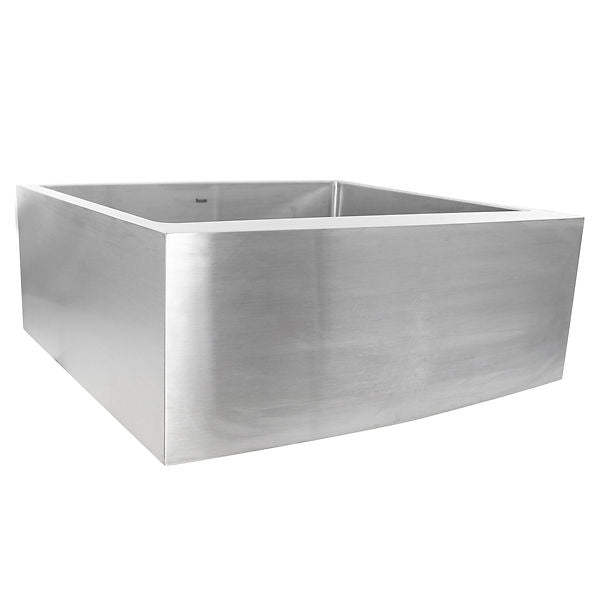 Nantucket Apron2420SR-16 - 24" Pro Series Single Bowl Farmhouse Apron Front Stainless Steel Kitchen Sink
