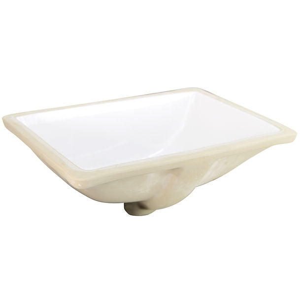 Nantucket 16" X 11" Undermount Ceramic Sink