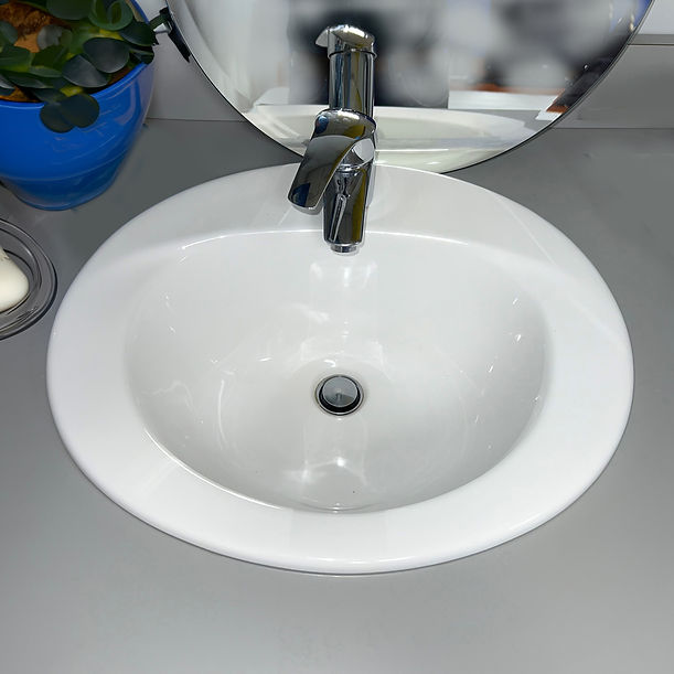 Nantucket 20.25" Drop-In Ceramic Vanity Sink DI2017-1