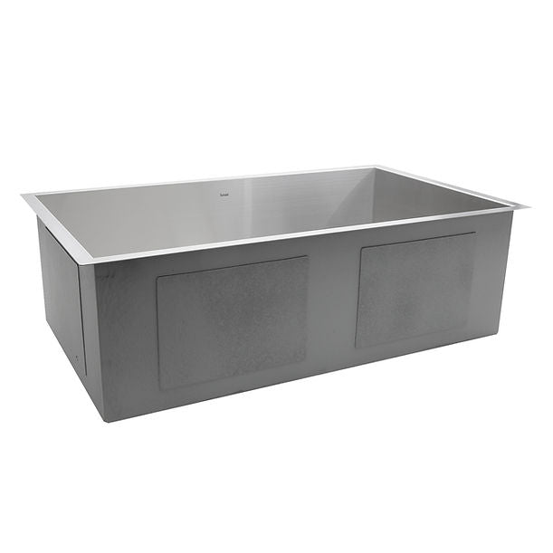 Nantucket ZR3219-16 - 32" Pro Series Large Rectangle Single Bowl Undermount Zero Radius Stainless Steel Kitchen Sink
