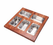 Nantucket - Prep Station 5 Piece Condiment Server