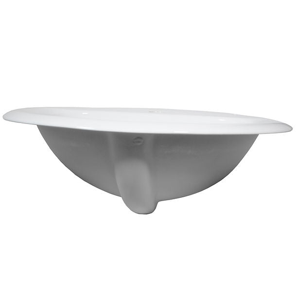 Nantucket 20.25" Drop-In Ceramic Vanity Sink DI2017-1
