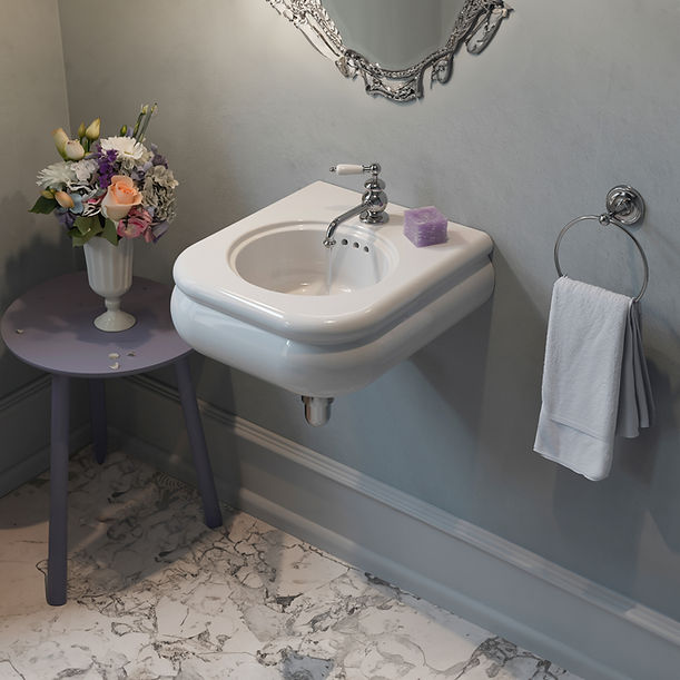 Victorian Collection Fine Fireclay 16.5" Wallmount Sink
