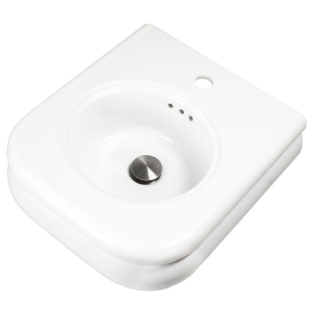 Victorian Collection Fine Fireclay 16.5" Wallmount Sink