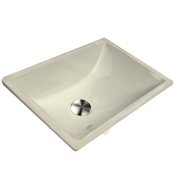Nantucket 16" X 11" Undermount Ceramic Sink