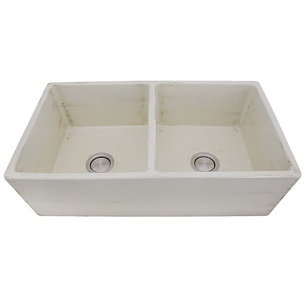 Nantucket Double Bowl Farmhouse Fireclay Sink