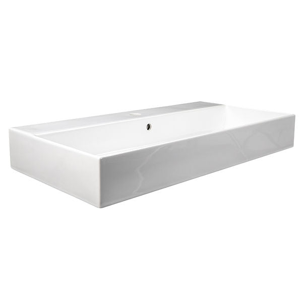 Nantucket 36" Fireclay Wallmount/Console Mount Bathroom Sink