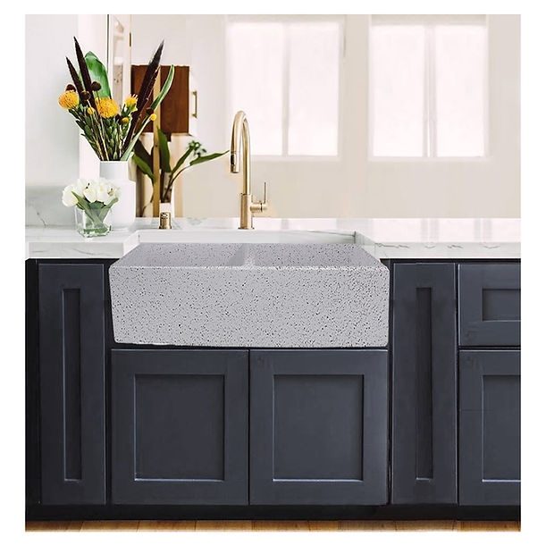 Nantucket Double Bowl Farmhouse Fireclay Sink