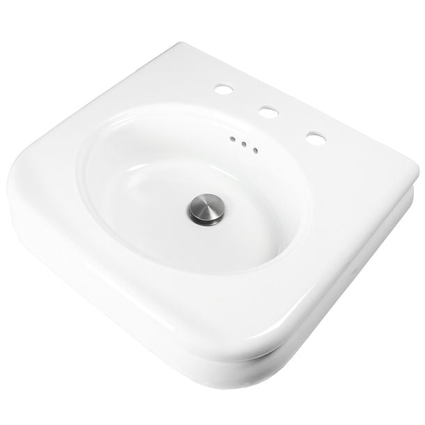 Victorian Collection Fine Fireclay 22" Wallmount Sink