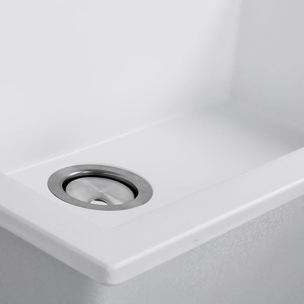 Nantucket Large Single Bowl Dual-mount Granite Composite