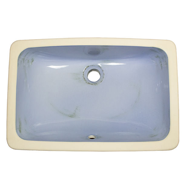 Nantucket Siracusa Italian Fireclay Undermount Vanity Sink