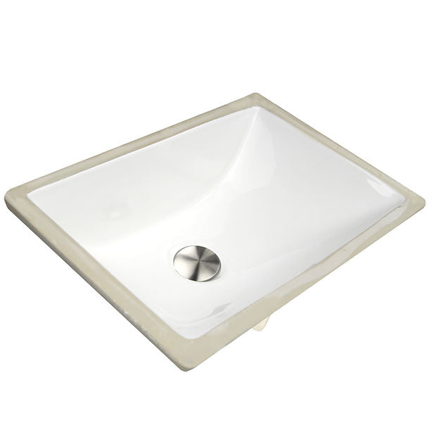 Nantucket 16" X 11" Undermount Ceramic Sink