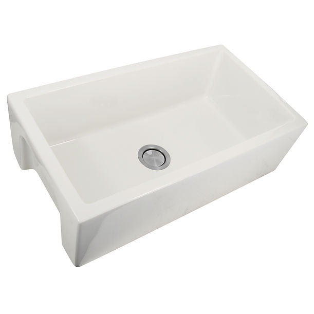 Orleans Collection Italian Fireclay 33" Fireclay Farmhouse Sink