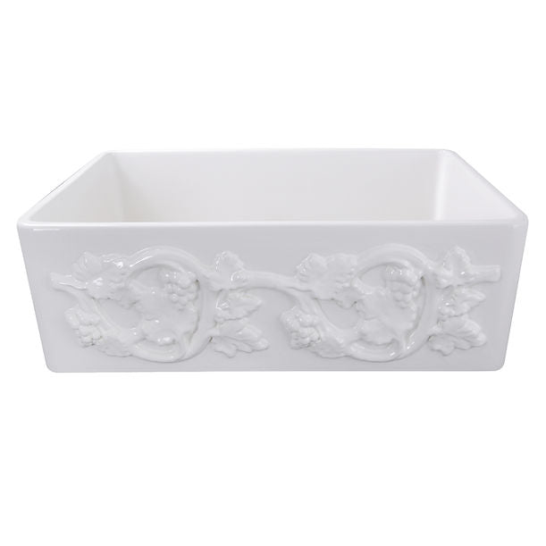 Nantucket 30" Farmhouse Fireclay Sink