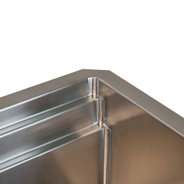 Nantucket SR-PS-4220-16 - 42" Pro Series Prep Station Single Bowl Undermount Stainless Steel Kitchen Sink with Compatible Accessories