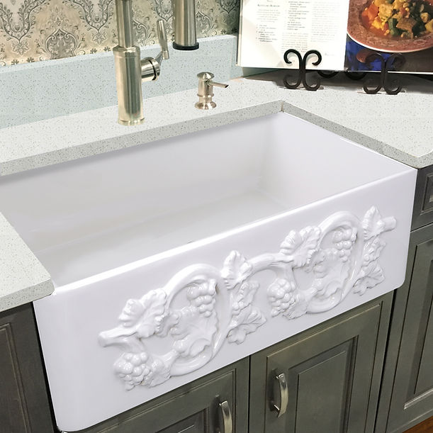 Nantucket 30" Farmhouse Fireclay Sink