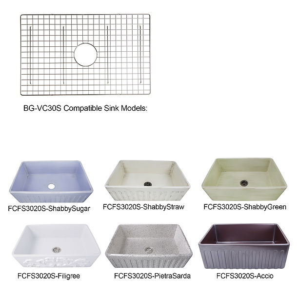 Nantucket 30" Farmhouse Fireclay Sink
