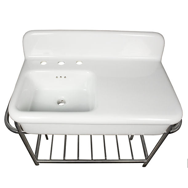 Nantucket Fireclay 30s Style Sink Stand Finished