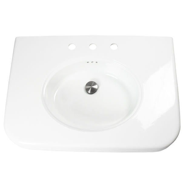 Victorian Collection Fine Fireclay 31.5" Wallmount Sink