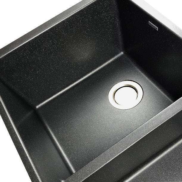 Nantucket Undermount Double Equal Bowls with Low Divide - Granite Composite Sink