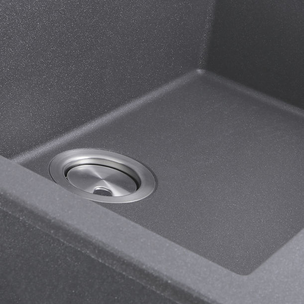 Nantuket Sinks 27" Single Bowl Dualmount Granite Composite Kitchen Sink