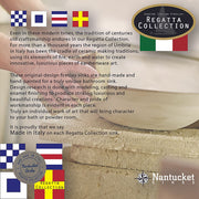 Nantucket Tortola Italian Fireclay Vanity Sink
