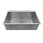 Nantucket ZR3322-S-16 - 33" Large Rectangle Single Bowl Self Rimming Zero Radius Stainless Steel Drop In Kitchen Sink, 16 Gauge -1 Hole