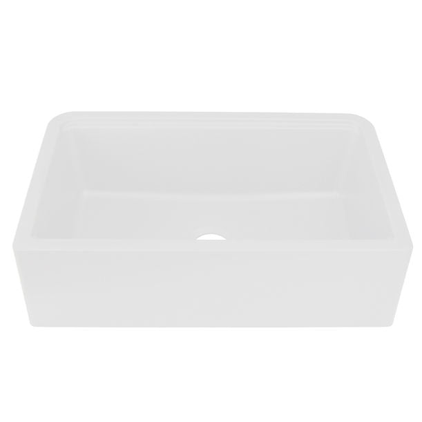 Nantucket 33" Reversible Workstation Granite Composite Apron Sink with Accessory Pack