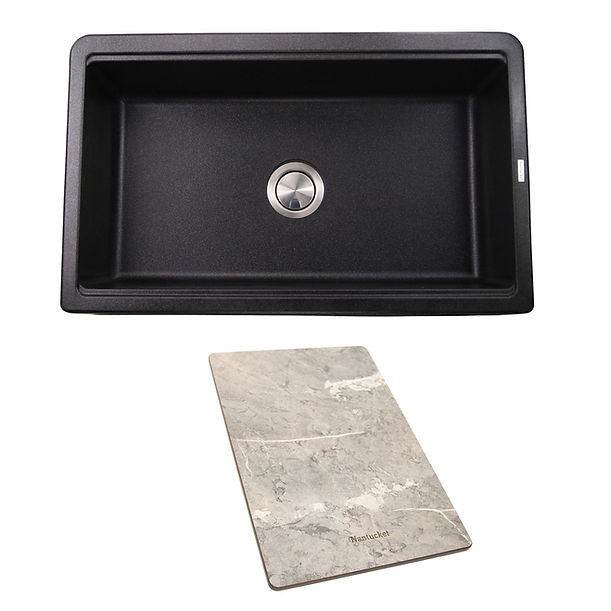 Nantucket - 33" Prep Station Reversible Granite Composite Sink