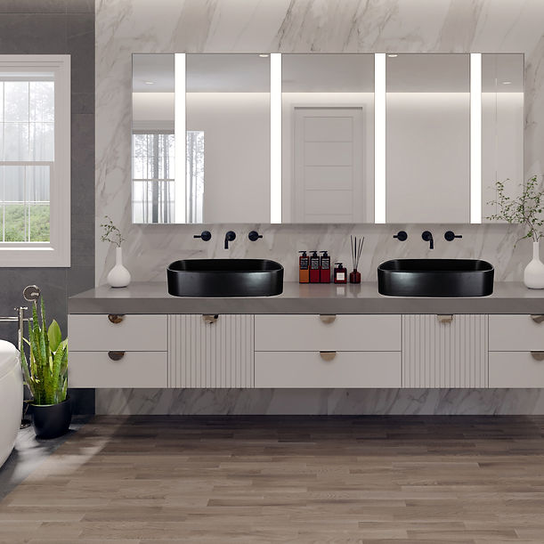 Nantucket Italian Fireclay Rectangular Vanity Sink