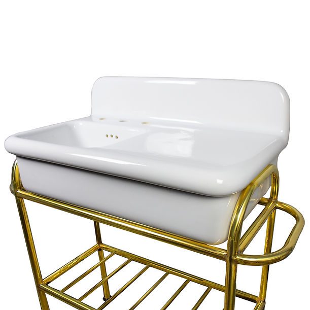 Nantucket Fireclay 30s Style Sink Stand Finished
