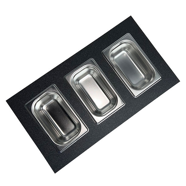 Nantucket - Prep Station Set of 3 Rectangular Condiment Servers